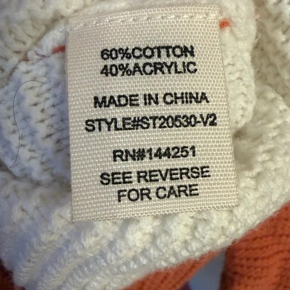 Moon & Madison Colorblock Checker Knit Sweater Crop Boxy Cozy L - Picture 6 of 6